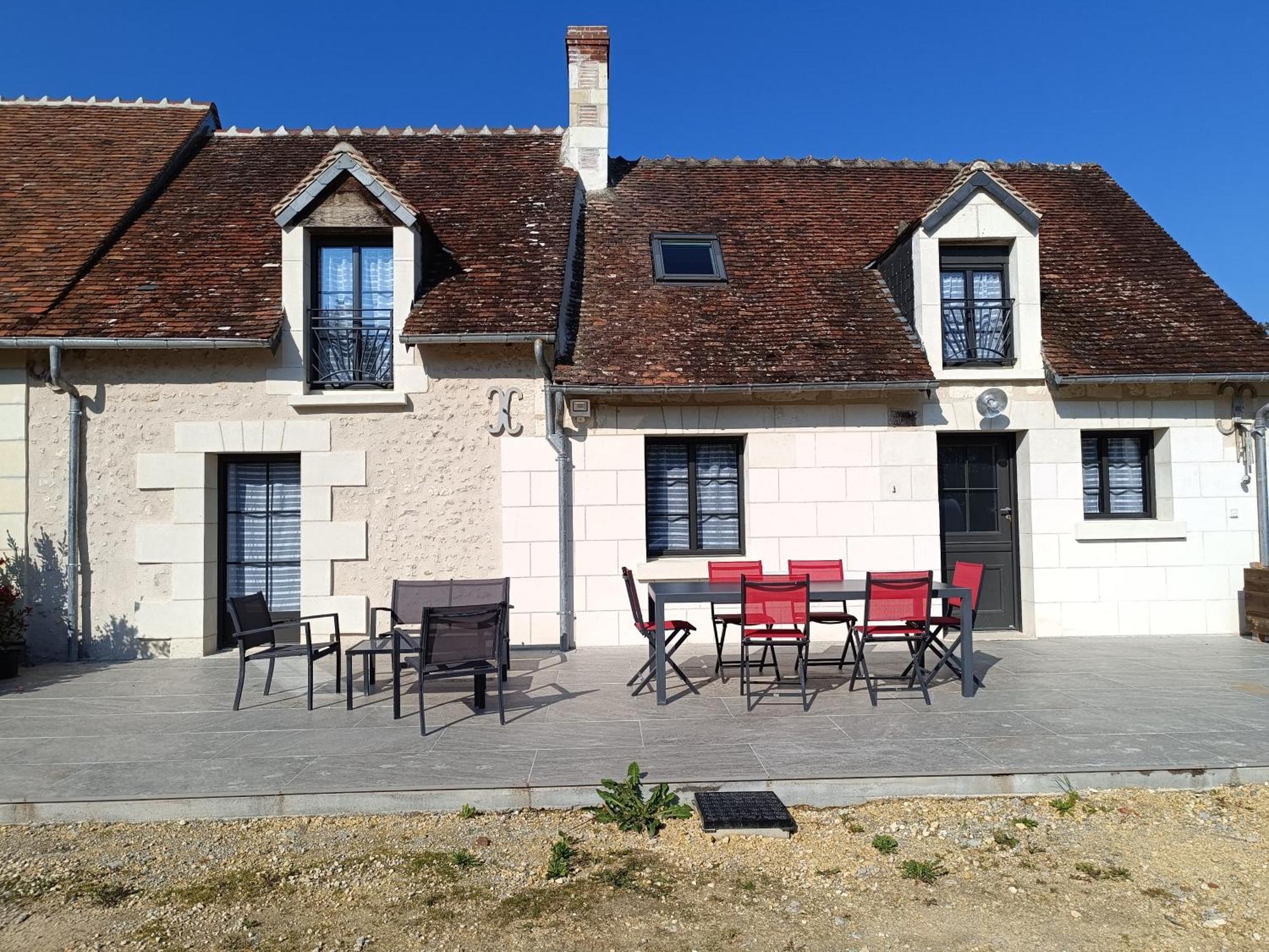 Gite De La Grand Maison Les Chenes Seigy ภายนอก รูปภาพ