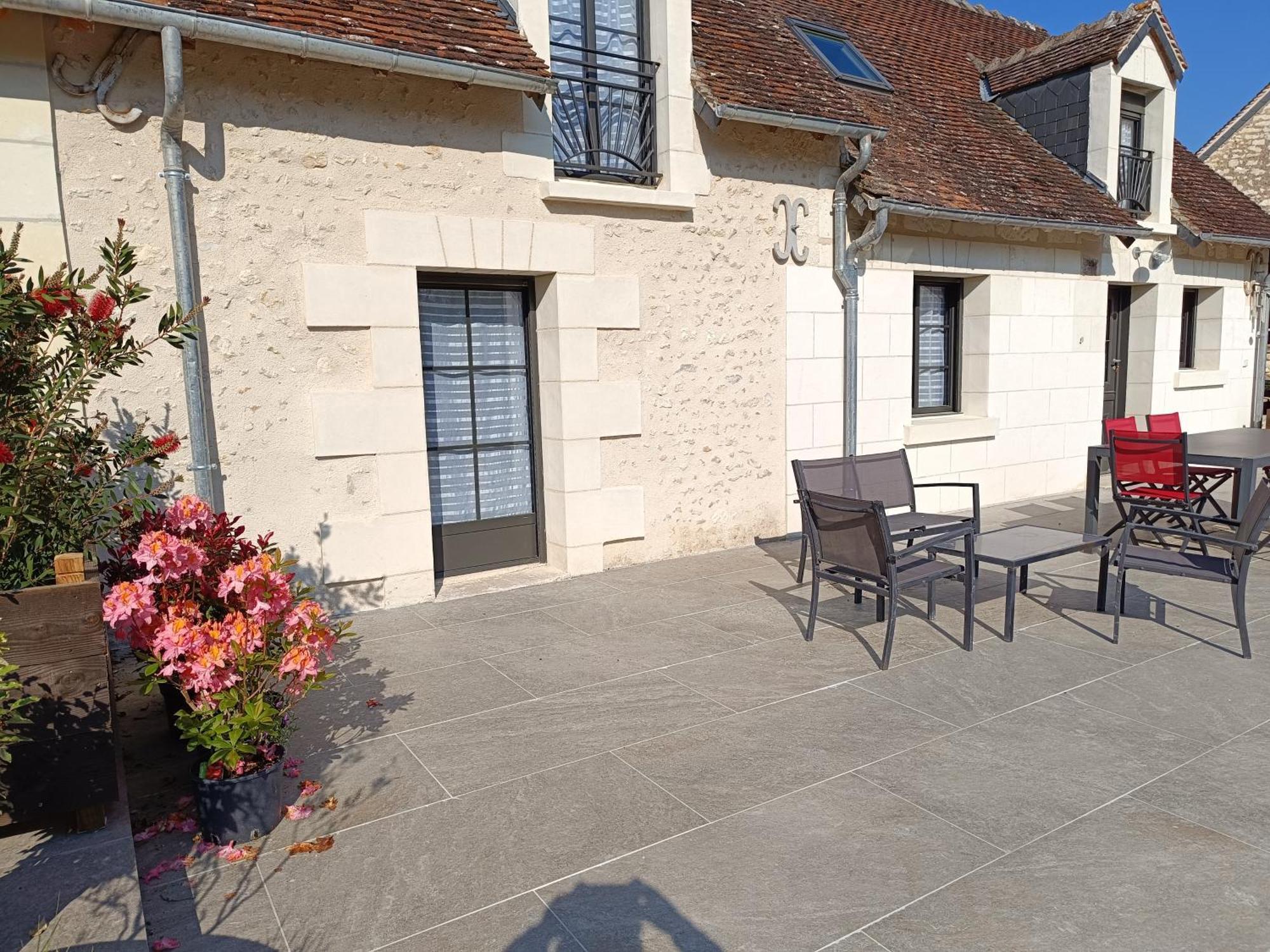 Gite De La Grand Maison Les Chenes Seigy ภายนอก รูปภาพ